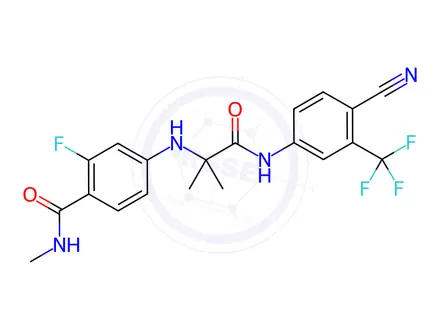 Chemical structure of Enzalutamide Impurity 31