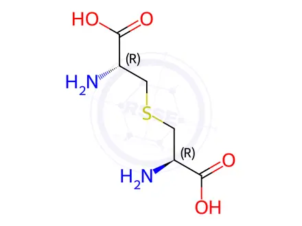 Chemical structure of Acetylcysteine Impurity 2