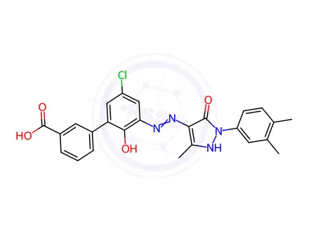 Chemical structure of Eltrombopag Impurity 6