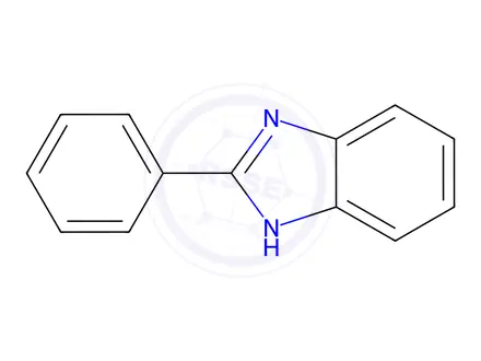 Chemical structure of 2-Phenylbenzimidazole