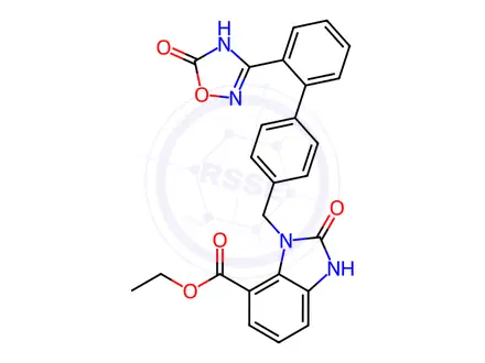 Chemical structure of Azilsartan Impurity 7