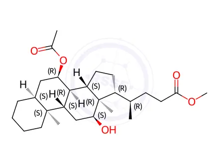 Chemical structure of Cholic Acid Impurity 6