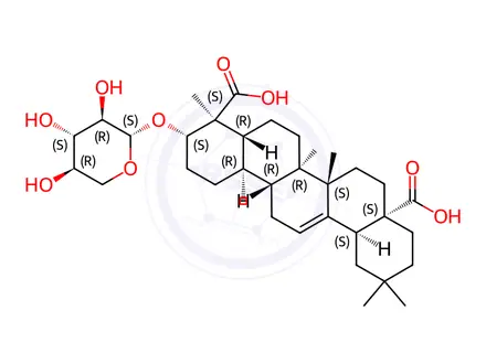 Chemical structure of Saponaroside