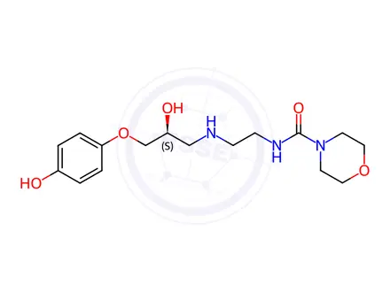 Chemical structure of Xamoterol Impurity 3
