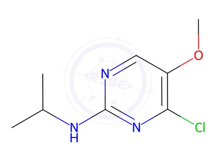 Chemical structure of 4-Chloro-N-isopropyl-5-methoxypyrimidin-2-amine