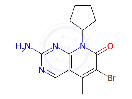 Chemical structure of Palbociclib Impurity 108