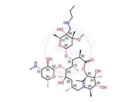 Chemical structure of Tulathromycin Impurity 9
