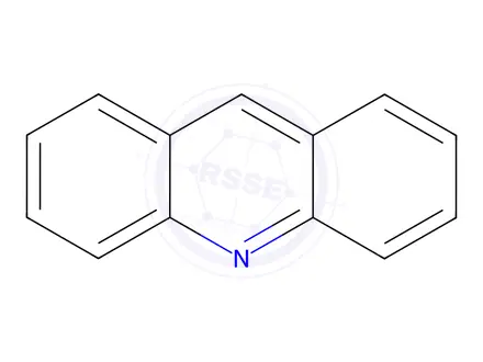 Chemical structure of Acridine
