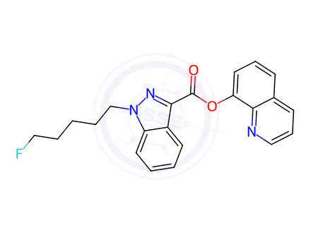 Chemical structure of 5-Fluoro NPB-22