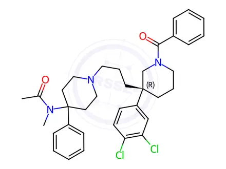 Chemical structure of Osanetant