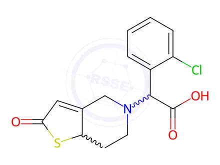 Chemical structure of Clopidogrel Bisulfate Impurity 114