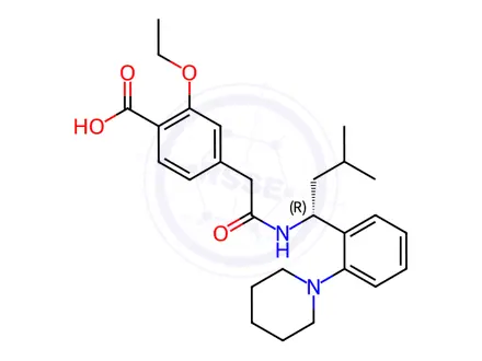 Chemical structure of Repaglinide EP Impurity E