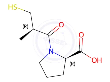 Chemical structure of Captopril Impurity 2