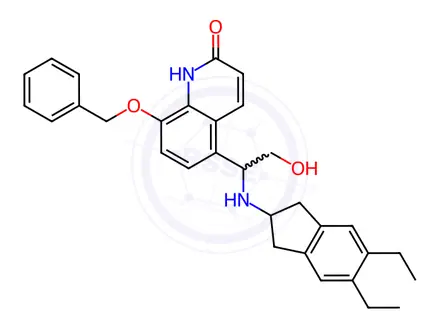 Chemical structure of Indacaterol Impurity 12