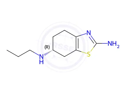 Chemical structure of R-PraMipexole Dihydrochloride Monohydrate