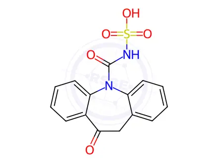Chemical structure of Oxcarbazepine Impurity 18