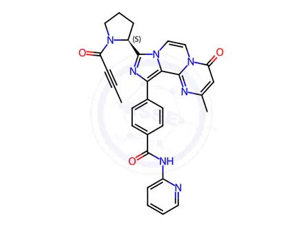 Chemical structure of Acalabrutinib Impurity 17