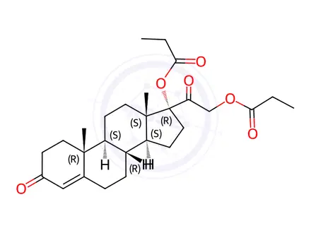 Chemical structure of Clascoterone Impurity 18