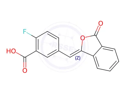 Chemical structure of Olaparib Impurity 21