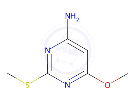Chemical structure of Methylthiouracil Impurity 2