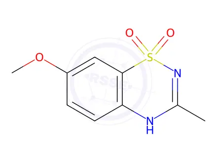 Chemical structure of Hydrochlorothiazide Impurity 5