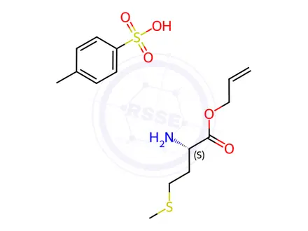 Chemical structure of L-Methionine Allyl Ester Tosylate