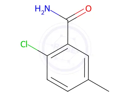 Chemical structure of 2-Chloro-5-methylbenzamide