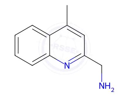 Chemical structure of (4-Methylquinolin-2-yl)methanamine dihydrochloride