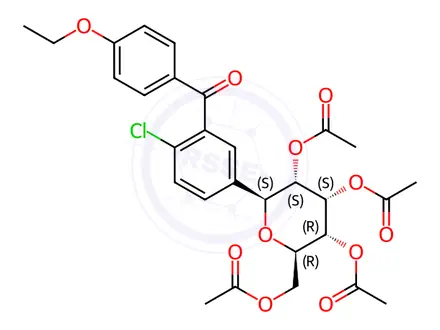Chemical structure of Dapagliflozin Impurity 109