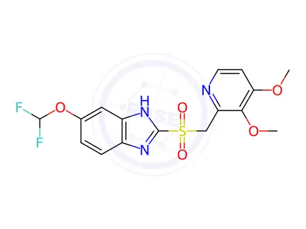 Chemical structure of Pantoprazole EP Impurity A