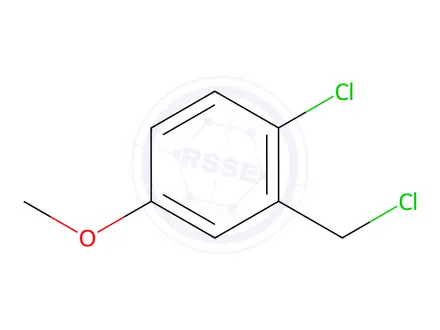Chemical structure of 1-chloro-2-(chloromethyl)-4-methoxybenzene