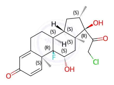 Chemical structure of Betamethasone EP Impurity B
