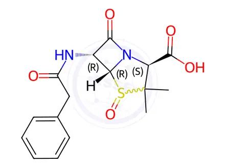 Chemical structure of Benzylpenicillin Sodium Impurity 9