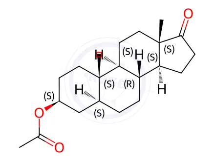Chemical structure of Abiraterone Acetate Impurity 70