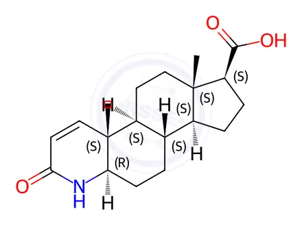 Chemical structure of Dutasteride EP Impurity A