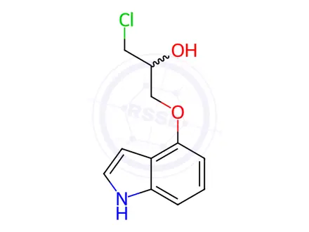 Chemical structure of Pindolol EP impurity F