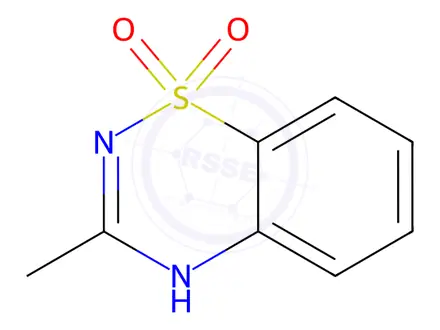 Chemical structure of Hydrochlorothiazide Impurity 8