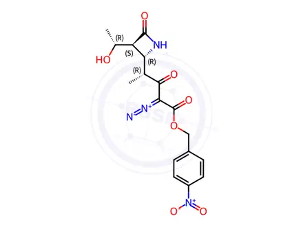 Chemical structure of Meropenem Impurity 16