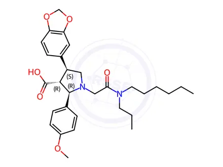 Chemical structure of Atrasentan Hydrochloride Impurity 218