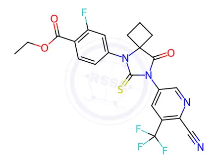Chemical structure of Apalutamide Impurity 50