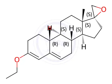 Chemical structure of Spironolactone Impurity 6
