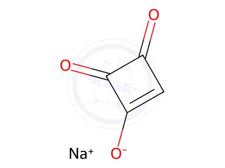 Chemical structure of Moniliformin in acetonitrile/water