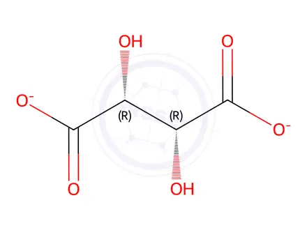 Chemical structure of Cupric Tartaric