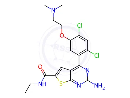 Chemical structure of VER-82160 Impurity 3