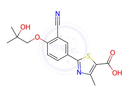 Chemical structure of Febuxostat Impurity 113