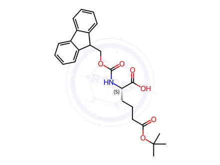 Chemical structure of Fmoc-Aad(OtBu)-OH