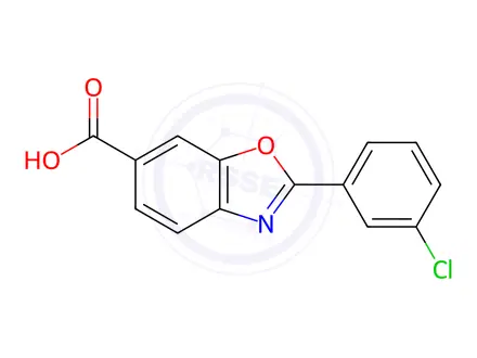 Chemical structure of Tafamidis Impurity 11