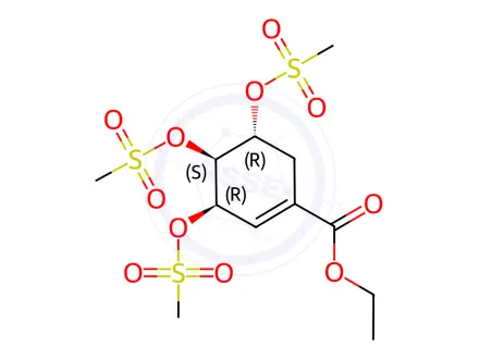 Chemical structure of Oseltamivir Impurity 132