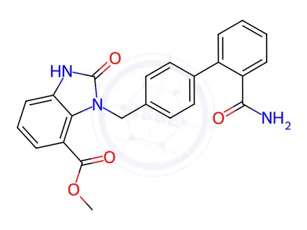 Chemical structure of Azilsartan Impurity N