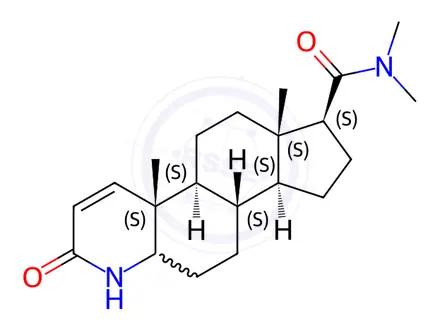 Chemical structure of Dutasteride Impurity B